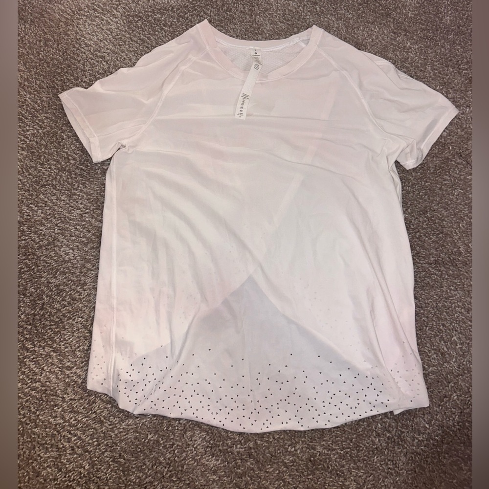Lululemon Quick Pace Pink Top - image 3